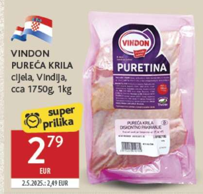 VINDON Pureća krila