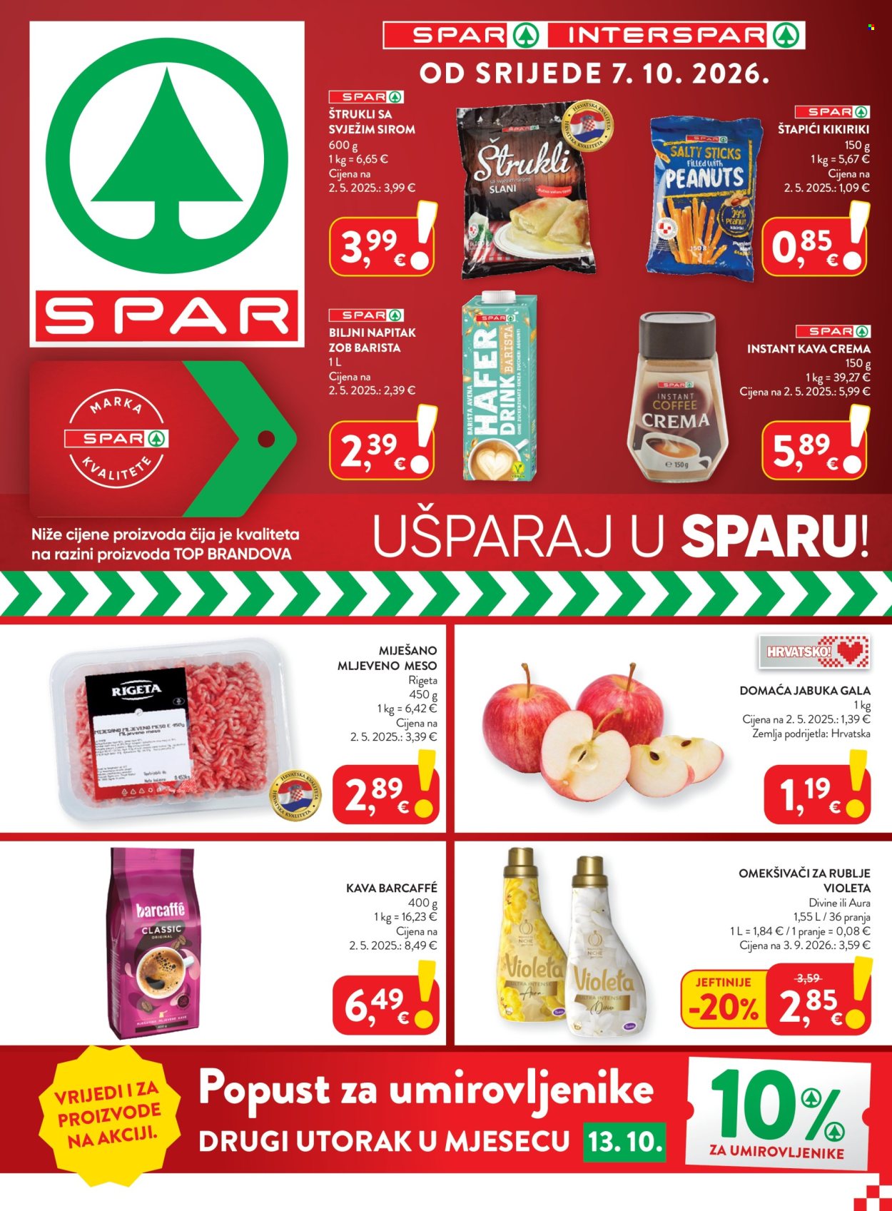 SPAR katalog - 07.10.2026. - 13.10.2026. Stranica 1