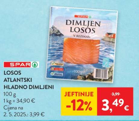Dimljen losos