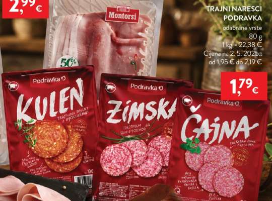 Podravka Kulen, Zimska, Čajna