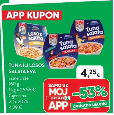 TUNA ILI LOSOS SALATA EVA