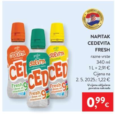 Napitak Cedevita Fresh