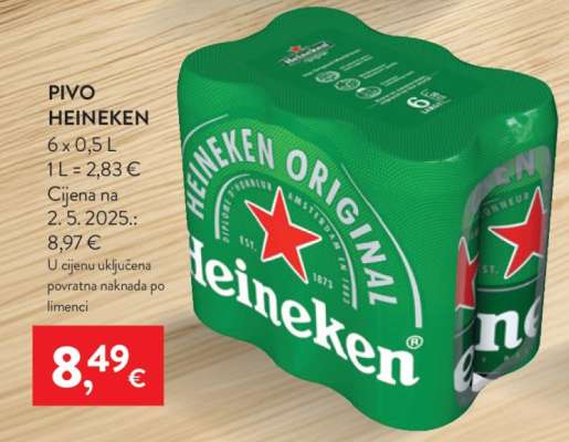 Pivo Heineken