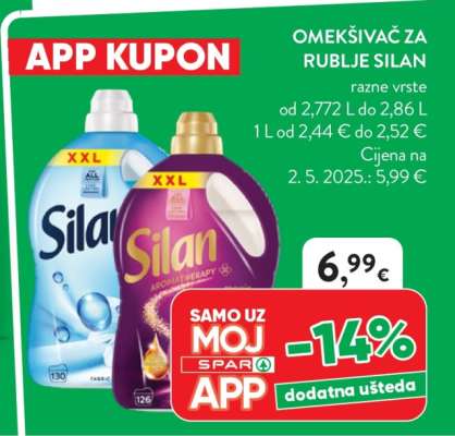 Omekšivač za rublje Silan
