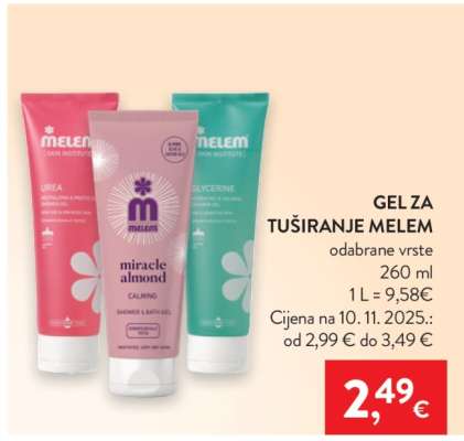 GEL ZA TUŠIRANJE MELEM