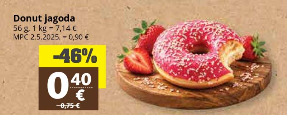 Donut jagoda