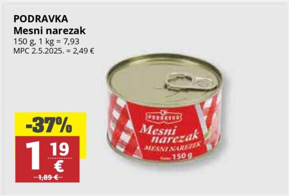 PODRAVKA Mesni narezak