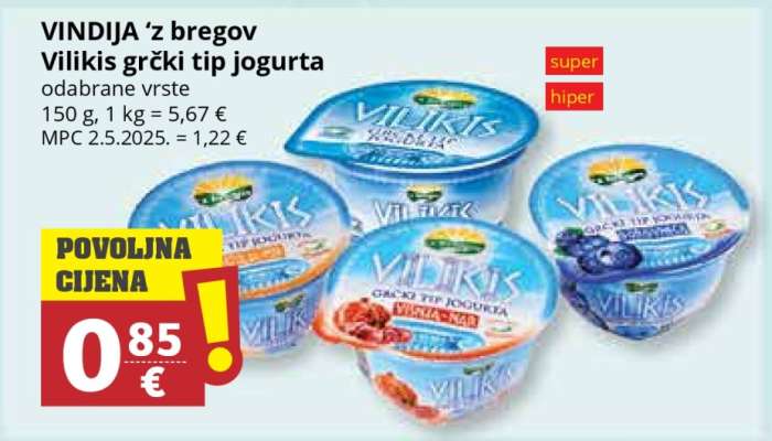 VINDIJA ‘Z bregov