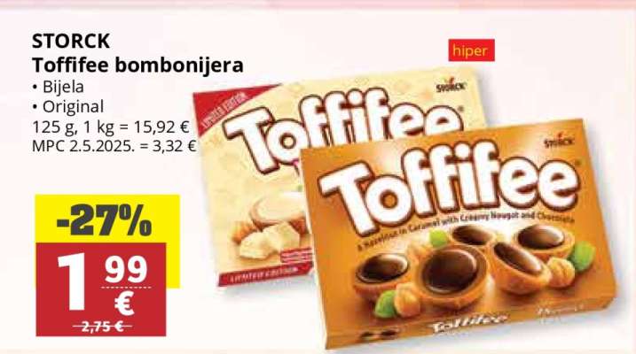 STORCK Toffifee bombonjera