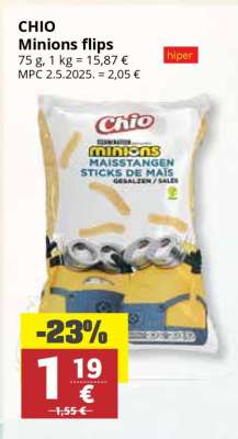 CHIO Minions flips