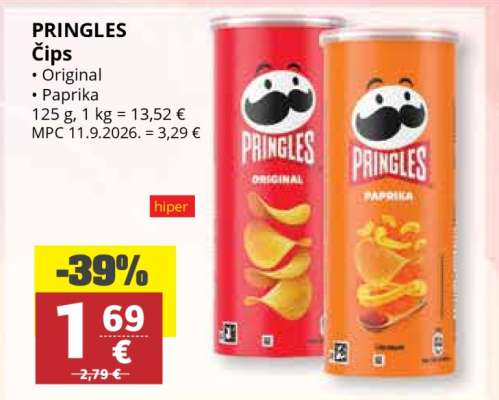 PRINGLES Čips