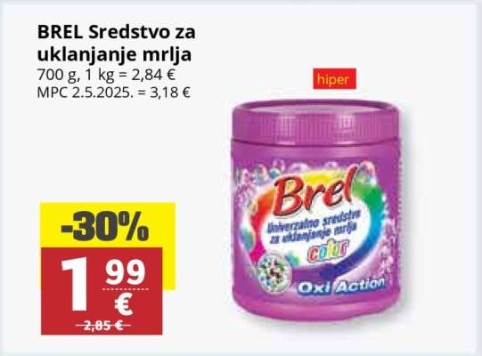 BREL Sredstvo za uklanjanje mrlja