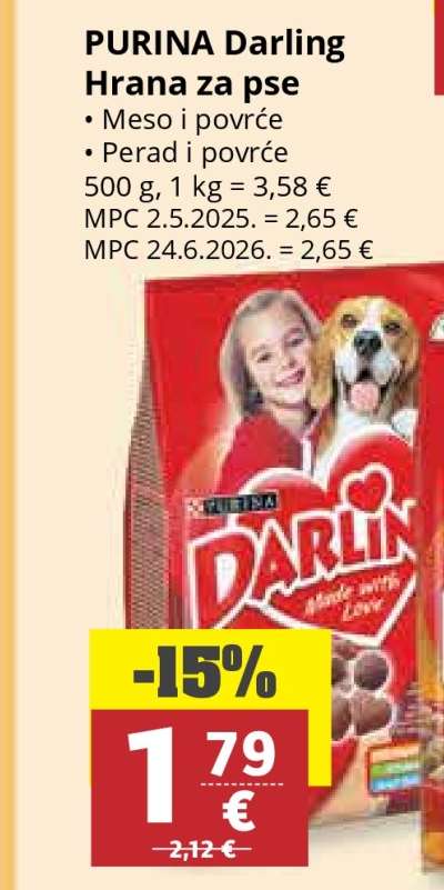 Purina Darling Hrana za pse