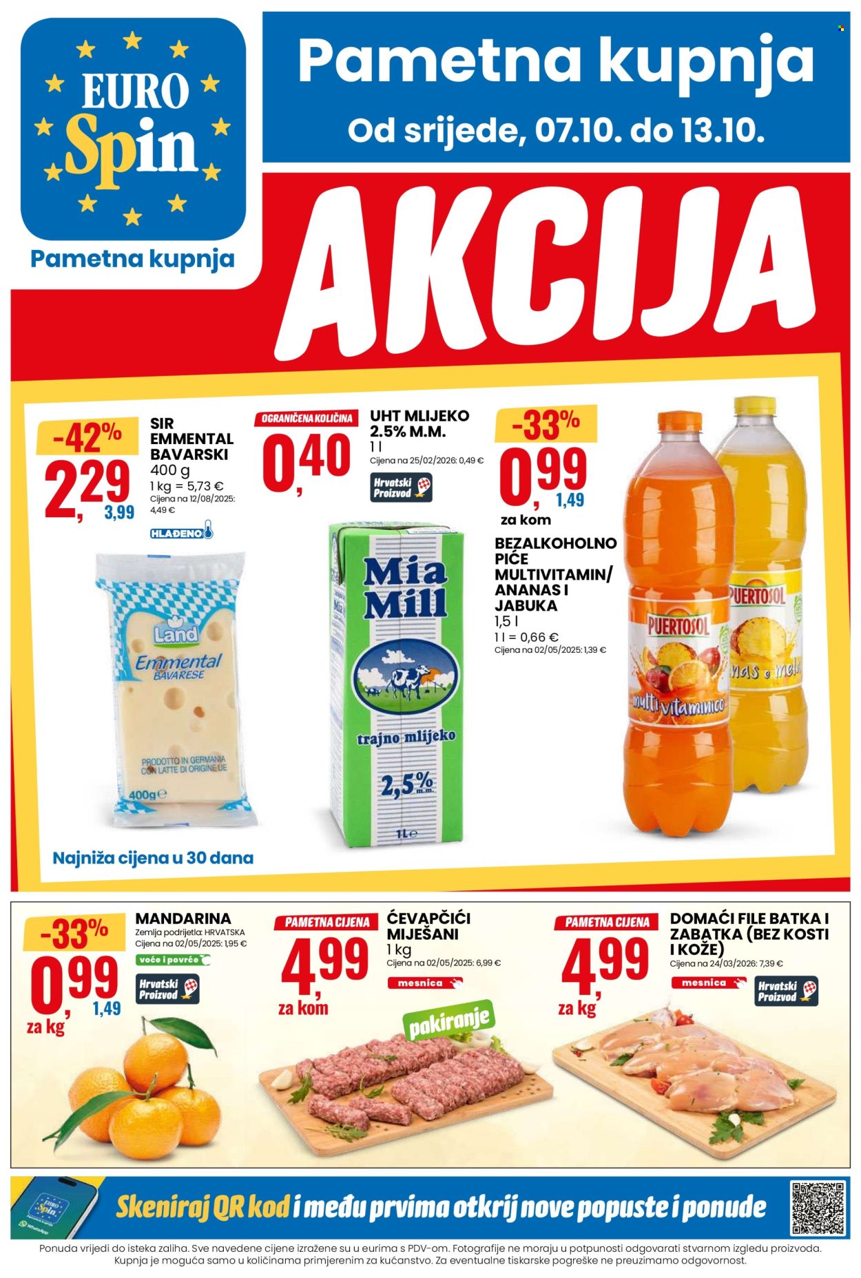 Eurospin katalog - 07.10.2026. - 13.10.2026. Stranica 1