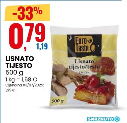 Lisnato tijesto