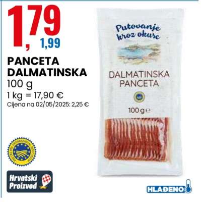 PANCETA DALMATINSKA