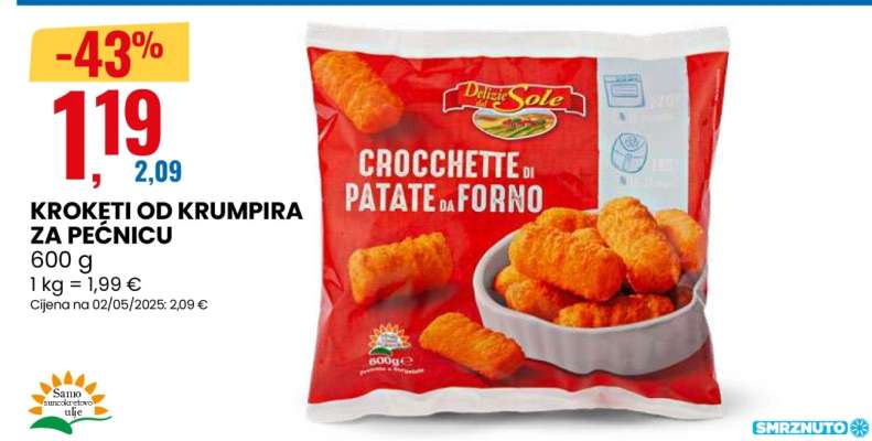 KROKETI OD KRUMPIRA ZA PEĆNICU