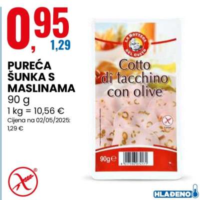PUREĆA ŠUNKA S MASLINAMA