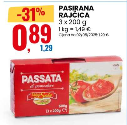 PASIRANA RAJČICA