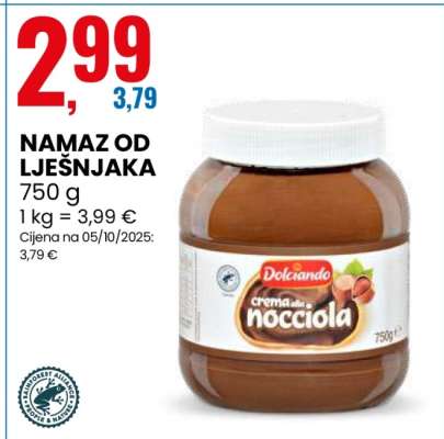 Namaz od lješnjaka,