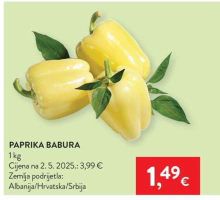 Paprika babura