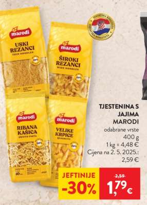 TJESTENINA S JAJIMA MARODI
