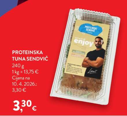 PROTEINSKA TUNA SENDVIČ