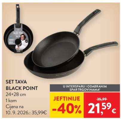 SET TAVA BLACK POINT