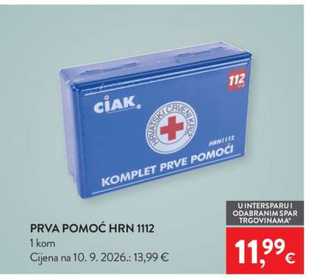 Prva pomoć HRN 1112