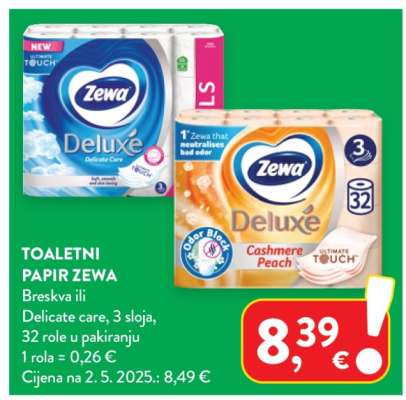 Toaletni papir Zewa