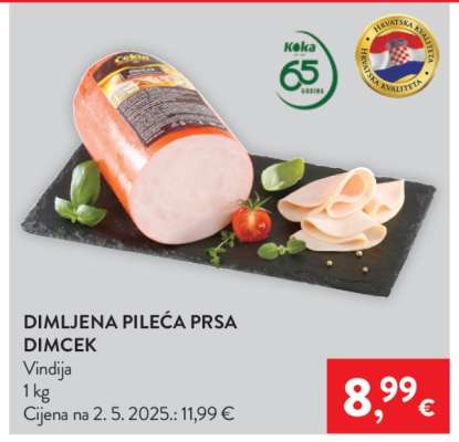 Dimljena pileća prsa Dimcek