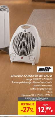 GRIJALICA KAROLIFER ELIT CAL-06