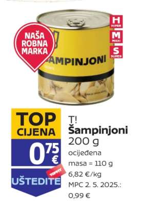 T! Šampinjoni
