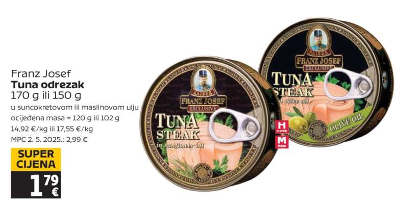 Franz Josef Tuna odrezak