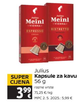 JULIUS Kapsule za kavu