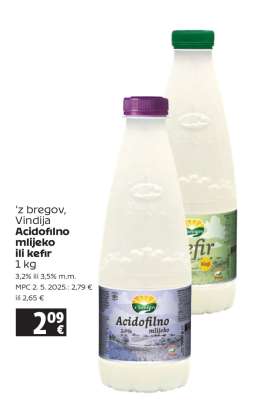 Acidofilno mlijeko ili Kefir