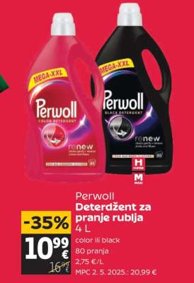 PERWOLL Deterdžent za pranje rublja