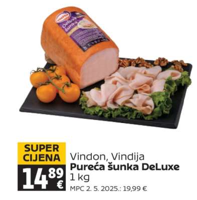 Vindon, Vindija Pureća šunka DeLuxe