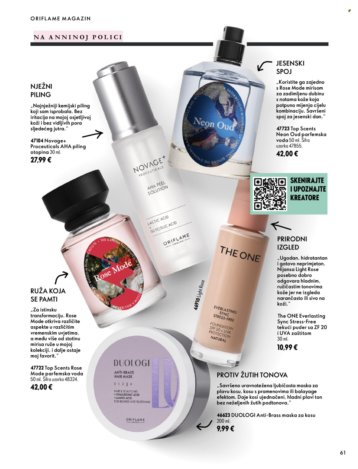 Oriflame katalog - 07.10.2026. - 17.11.2026. Stranica 61
