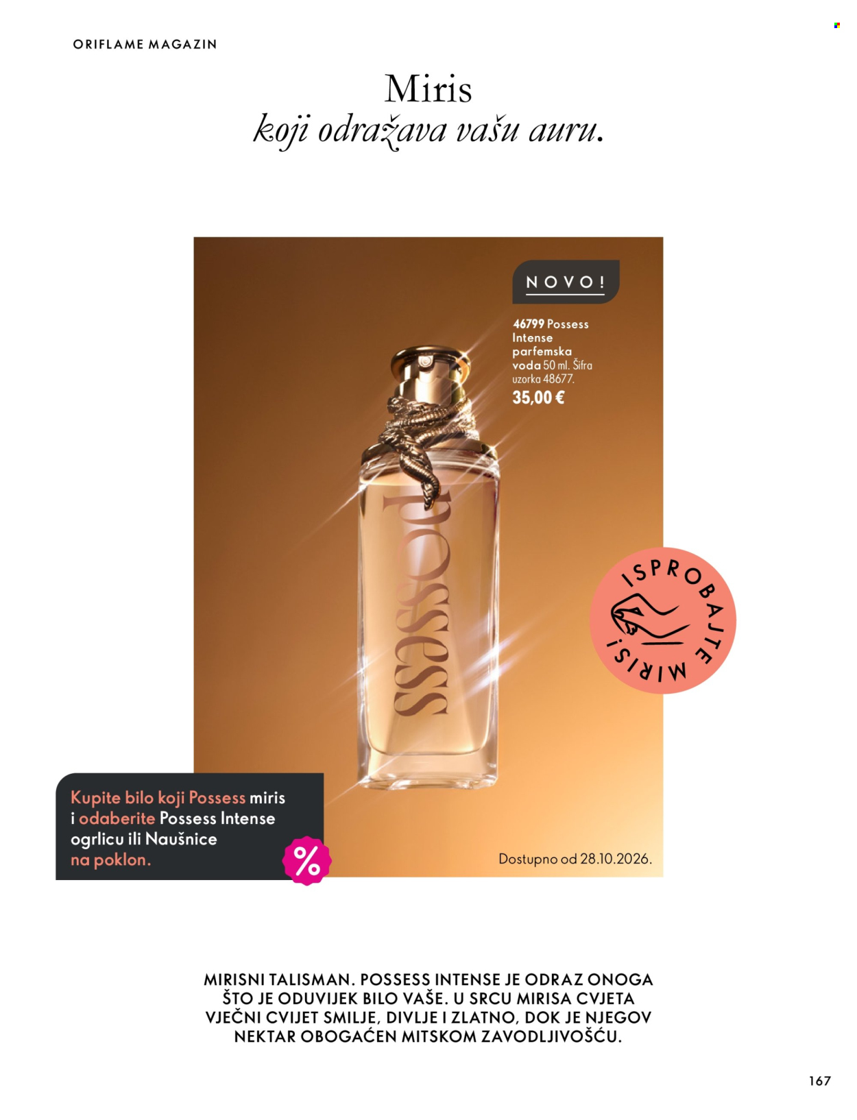 Oriflame katalog - 07.10.2026. - 17.11.2026. Stranica 167