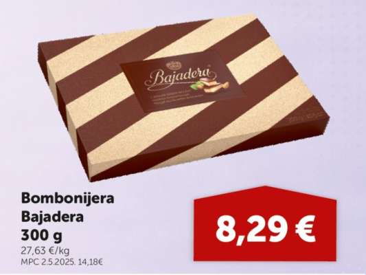 Bombonijera Bajadera