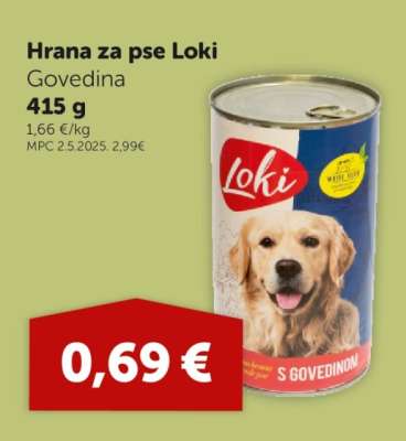 Hrana za pse Loki