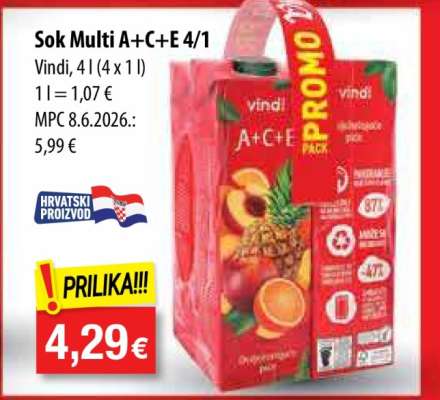 Sok Multi A+C+E 4/1