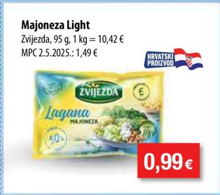 MAJONEZA LIGHT