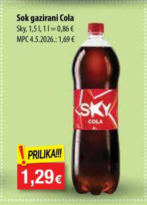 Sok gazirani cola