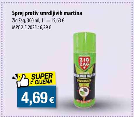 Sprej protiv smrdljivih martina