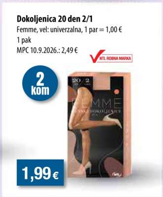 Dokoljenica 20 den 2/1