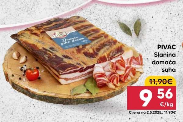 PIVAC Slanina domaća suha