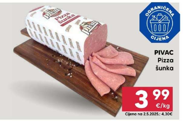 PIVAC Pizza šunka