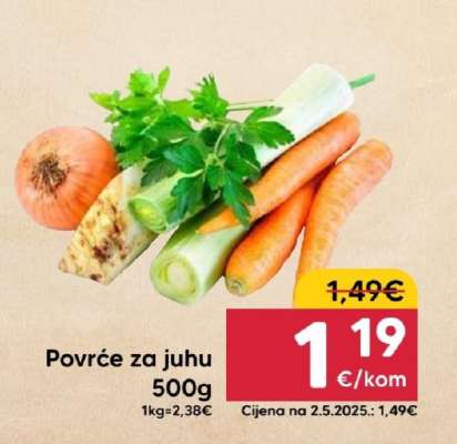 Povrće za juhu